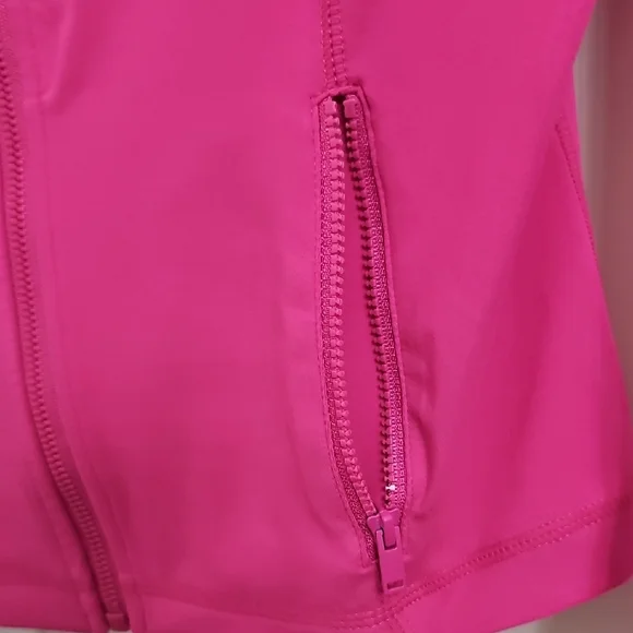 Rae Mode - Cropped, Women's Pink Yoga-style Jacket - NEW (never worn) - Picture 4 of 10